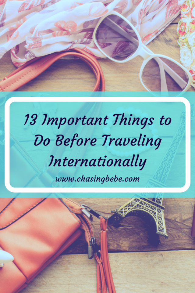 Important Things to Do Before Traveling Abroad