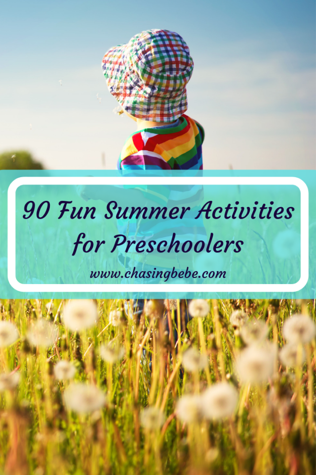 90 Fun Summer Activities for Preschoolers